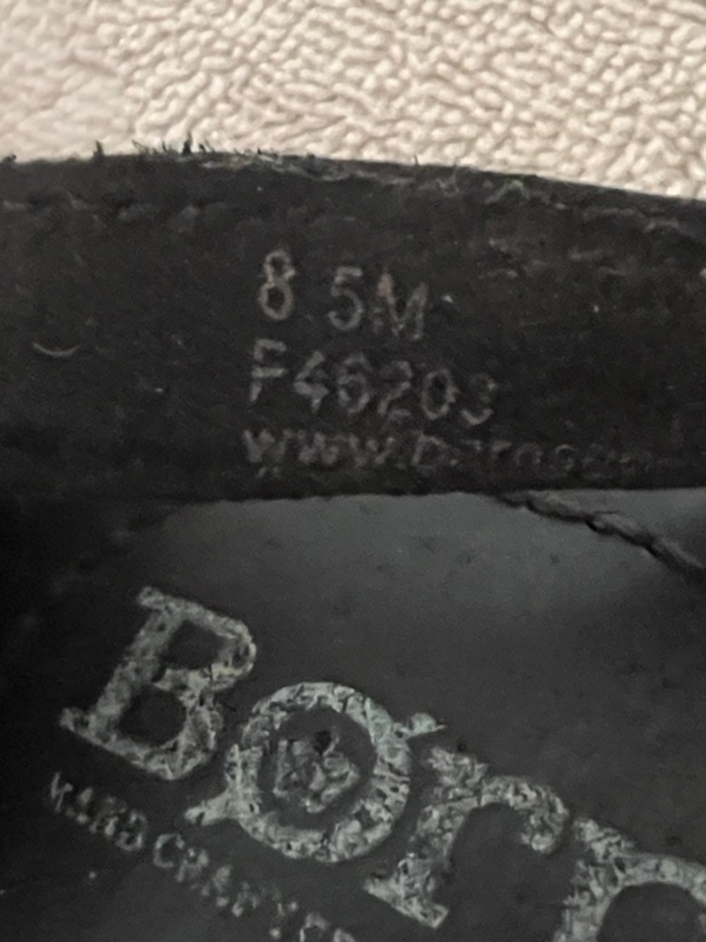 Born “Stephane” Black Leather Ankle-Strap Sandals - Picture 8 of 8